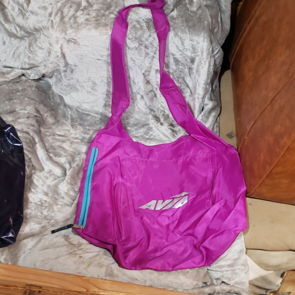 Magenta yoga bag